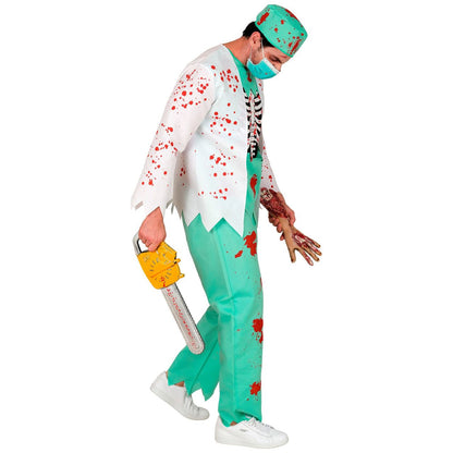 Disfraz de Doctor Zombie para hombre