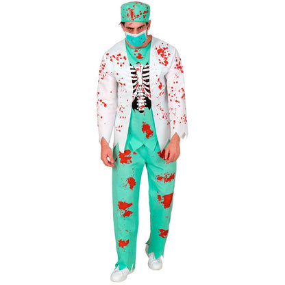 Disfraz de Doctor Zombie para hombre