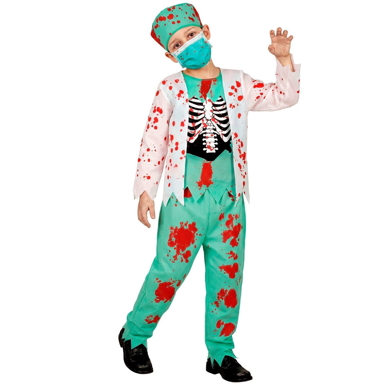 Disfraz de Doctor Zombie para niño