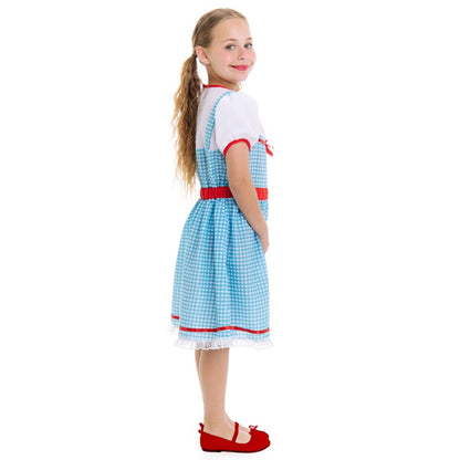 Disfraz de Dorothy Cuadros para niña