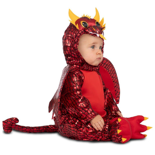 Disfraz de Dragón Rojo para bebé