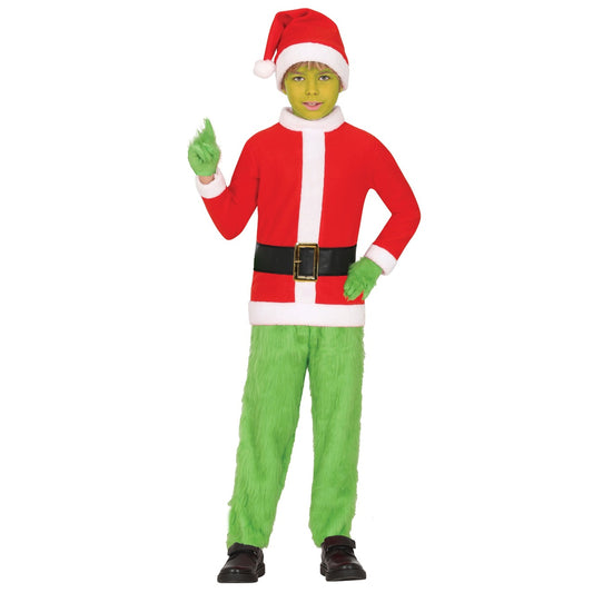 Disfraz de Duende Grinch Deluxe infantil