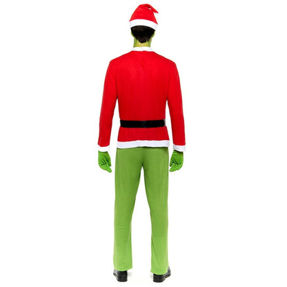 Disfraz de Duende Grinch Eco para hombre