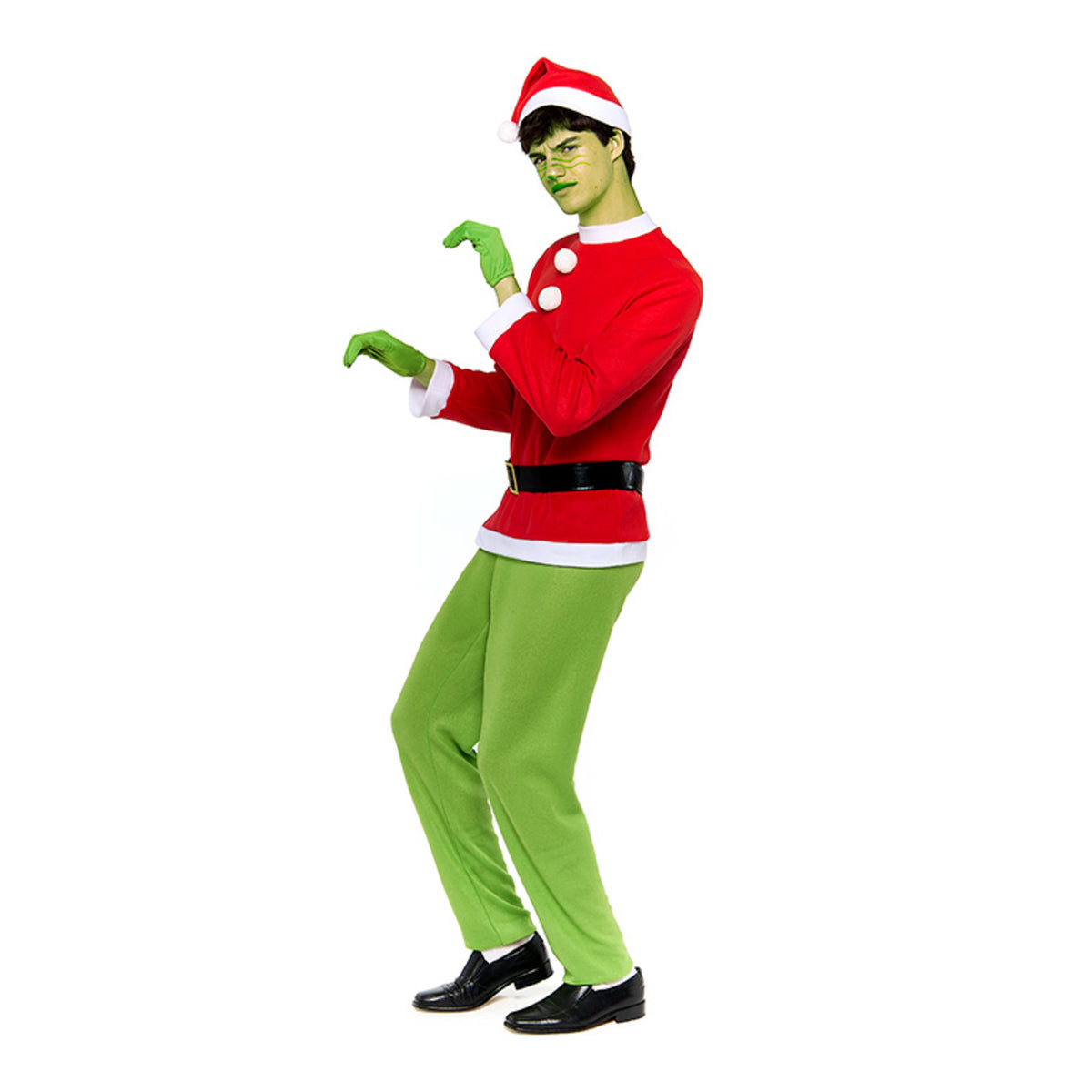 Disfraz de Duende Grinch Eco para hombre