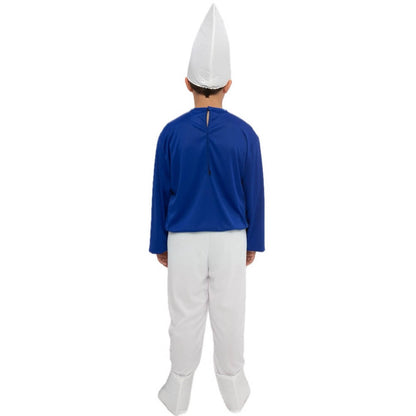 Disfraz de Duende Azul Patucos infantil