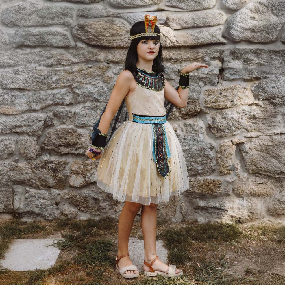 Disfraz egipcia niña