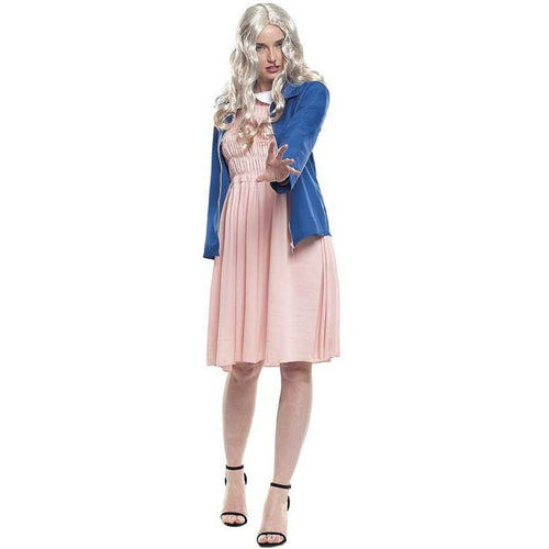 Blonde Abbigliamento Undici Stranger Things Eleven Vestido Rosa