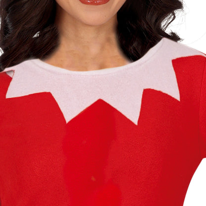 Disfraz de Elfa Traviesa de la Navidad para mujer