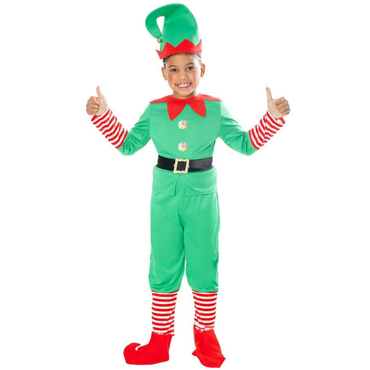 Disfraz de Elfo Navidad para niño