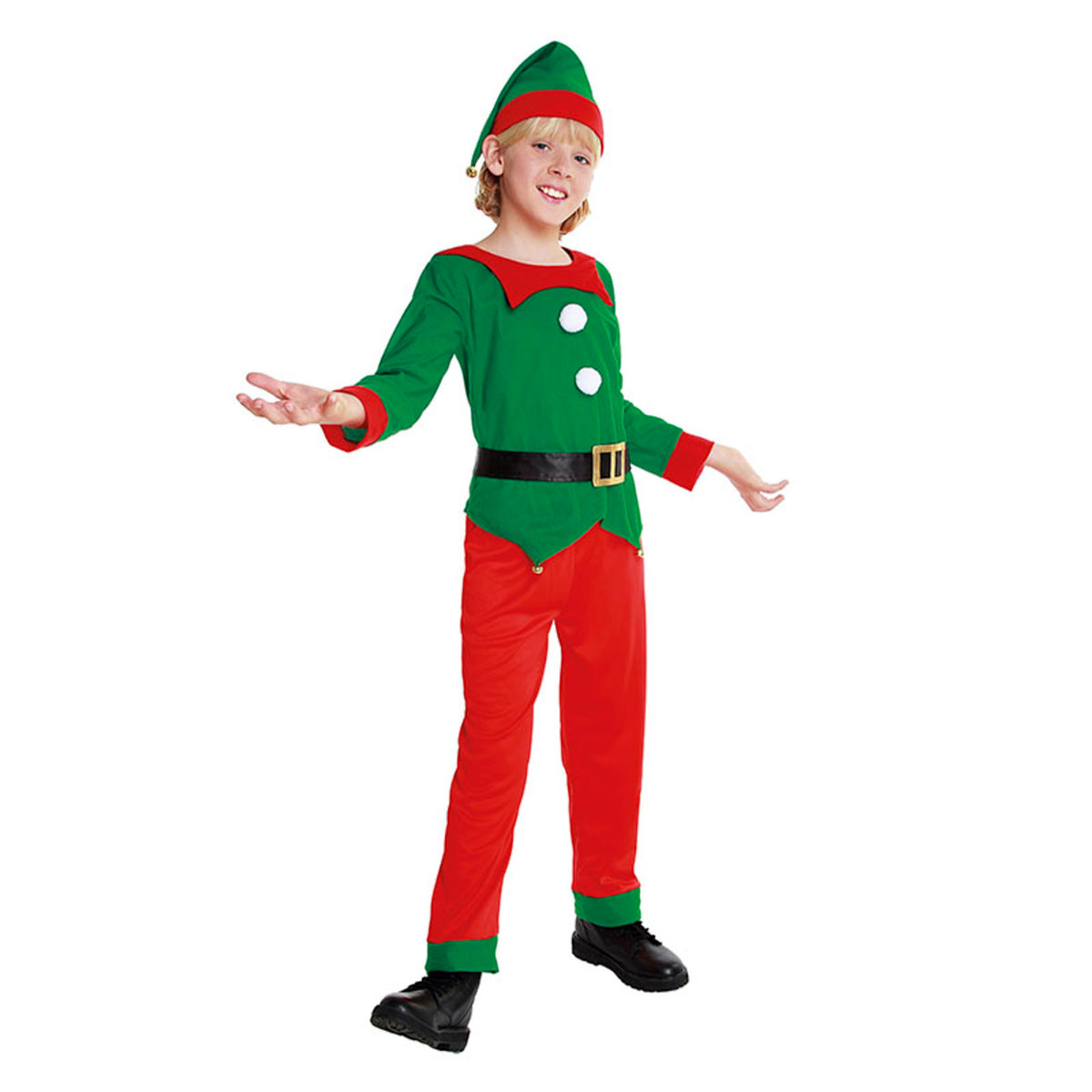 Disfraz de Elfo Navideño para niño