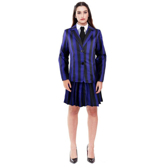 Disfraz de Enid Uniforme Siniestro para mujer