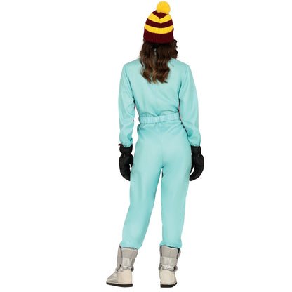 Disfraz de Esquí Azul para mujer