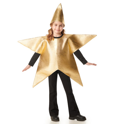 Disfraz de Estrella Dorada con Gorro infantil