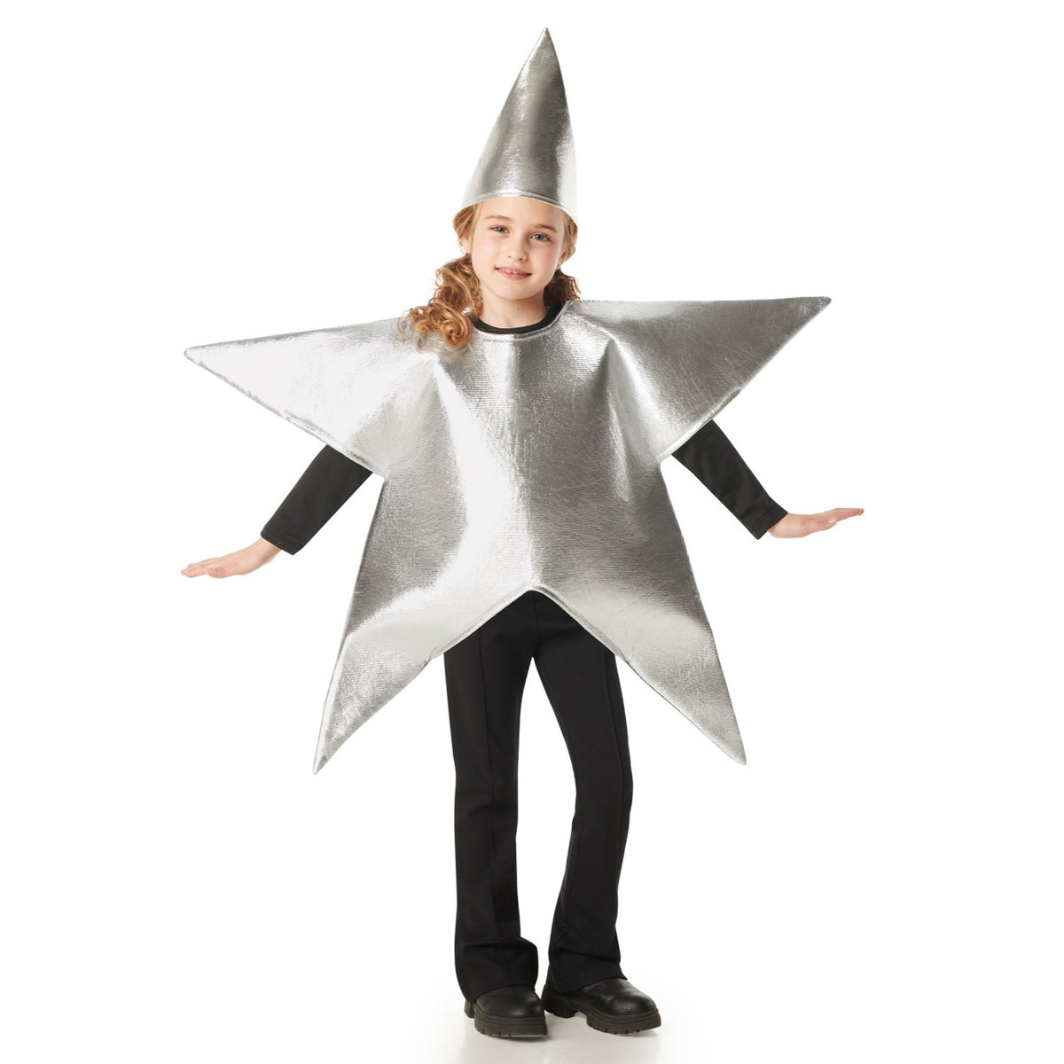 Disfraz de Estrella Plateada con Gorro infantil
