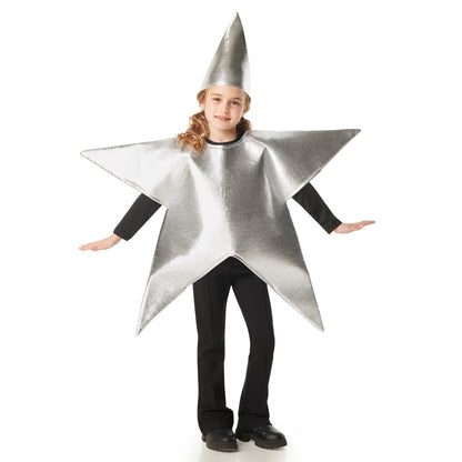 Disfraz de Estrella Plateada con Gorro infantil