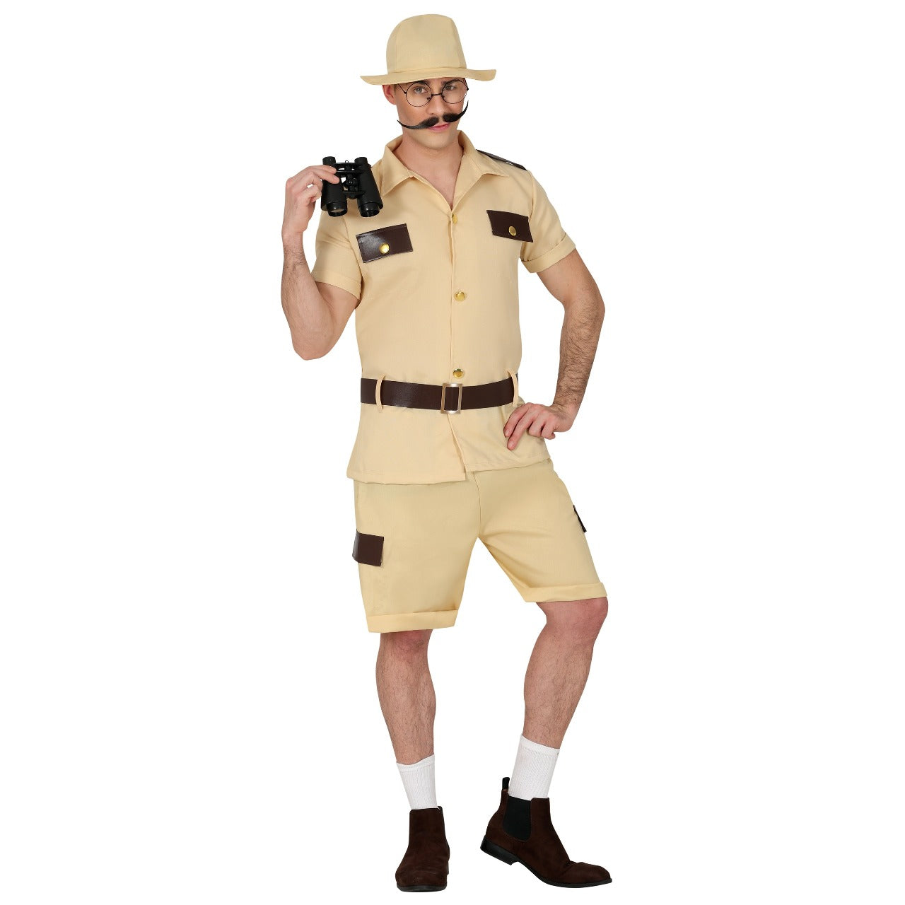 Disfraz de Explorador Safari Eco para hombre