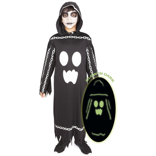 Disfraz de Fantasma Encadenado Glow infantil