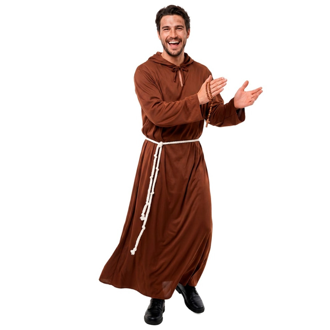 Disfraz de Fraile Benedictino para adulto