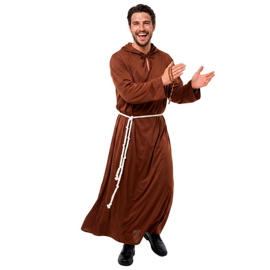Disfraz de Fraile Benedictino para adulto