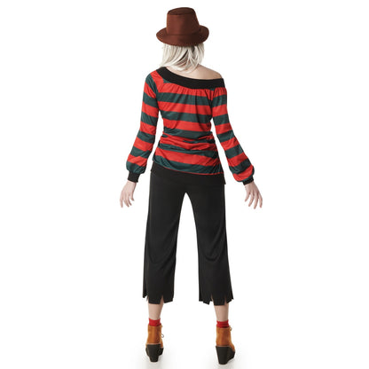 Disfraz de Freddy Krueger para mujer