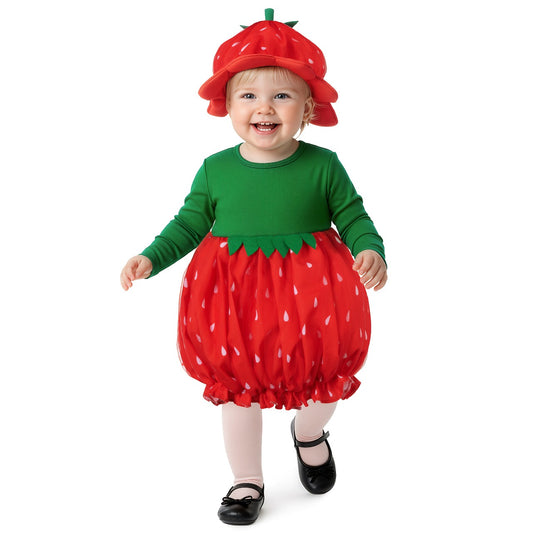 Disfraz de Fresa Vestido para bebé