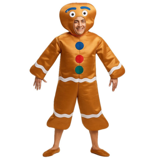 Disfraz de Galleta Jengibre adulto