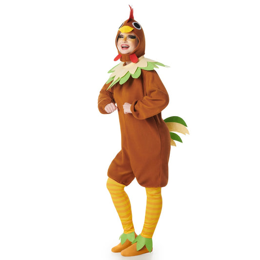 Disfraz de Gallina Marrón para adulto