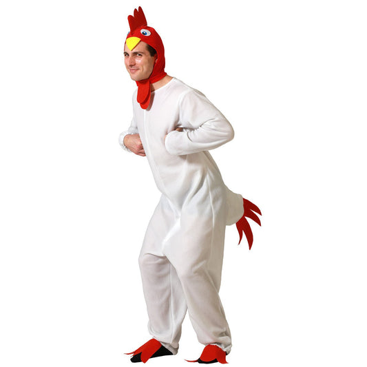 Disfraz de Gallo Blanco para adulto