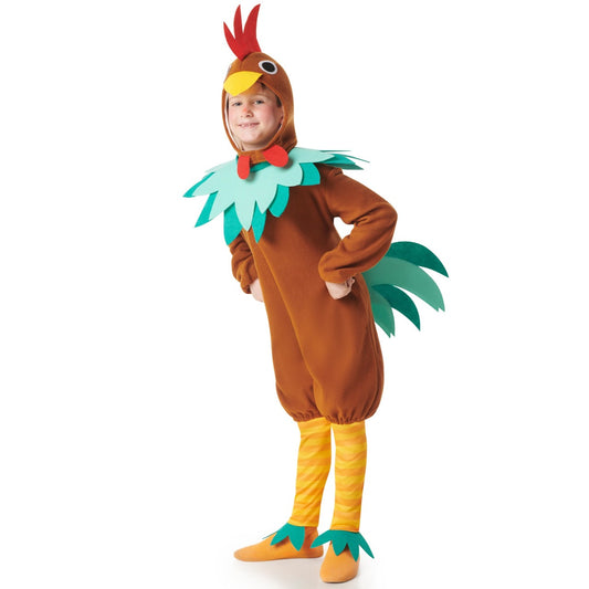 Disfraz de Gallo Marrón infantil