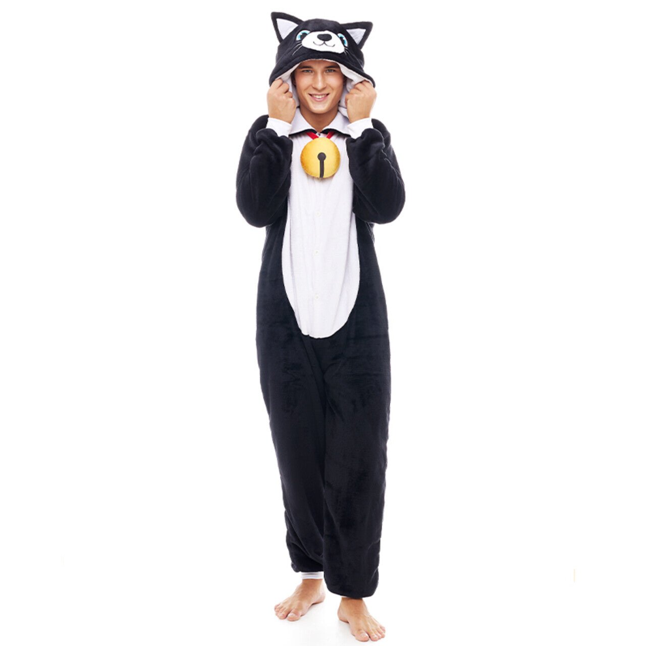 Disfraz de Gato Capucha para adulto