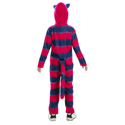 Disfraz de Gato Cheshire Rayas infantil