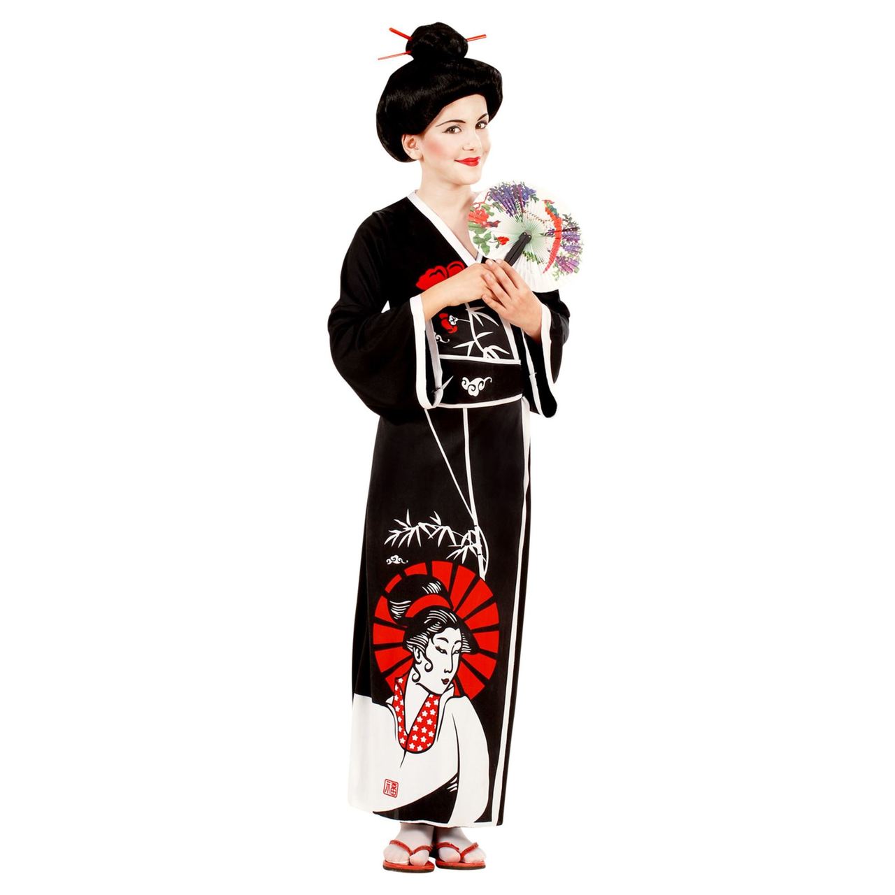 Disfraz de Geisha Hiroko para niña