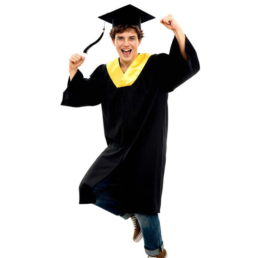 Disfraz de Graduado con Birrete para adulto