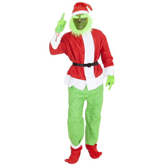 Disfraz de Grinch™ con Máscara para adulto