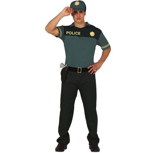 Disfraz de Guardia Civil Verde para hombre