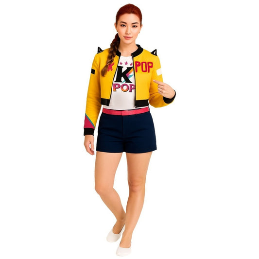 Disfraz de Guerrera K-Pop Rumi para adolescente