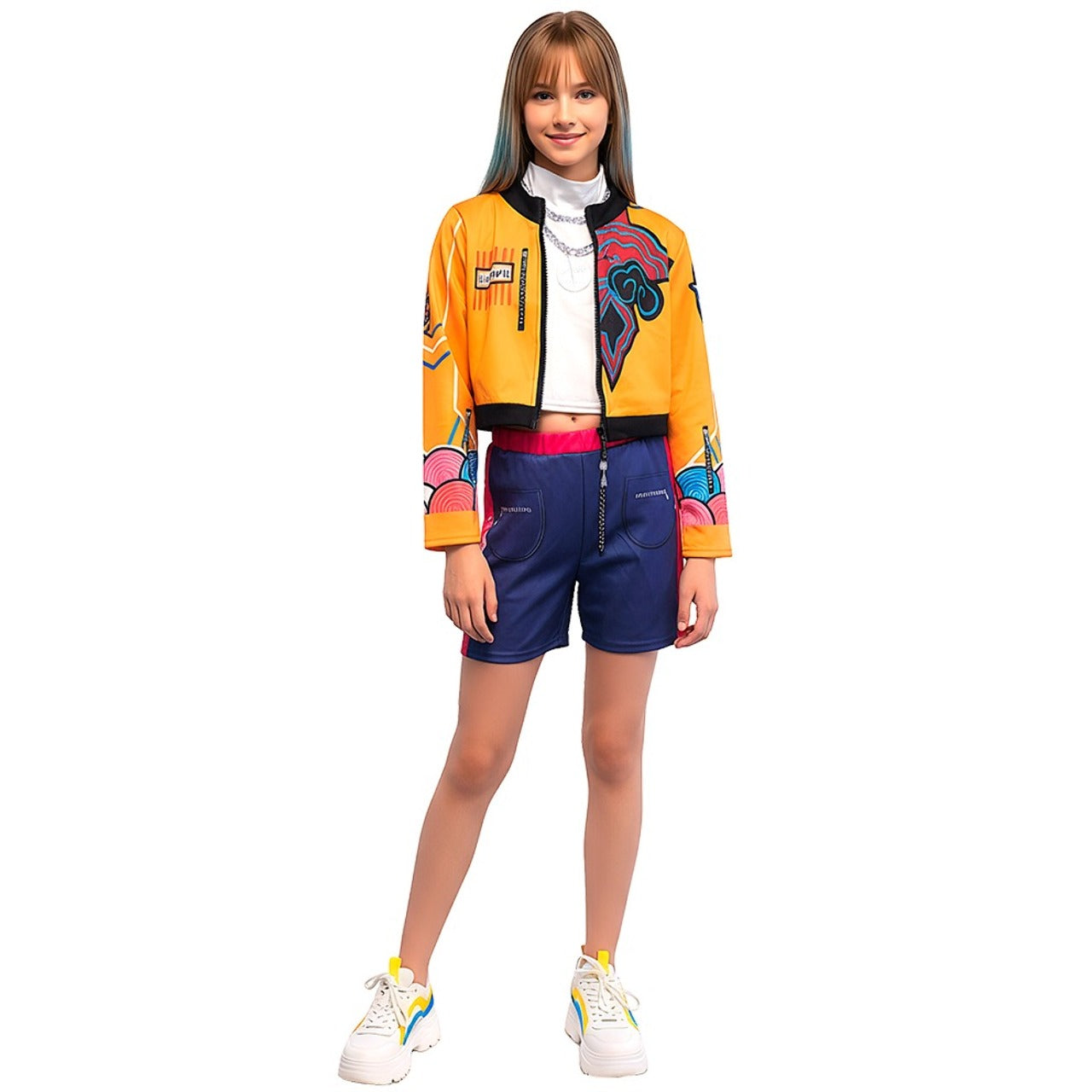 Disfraz de Guerrera K-Pop Rumi Huntrix para mujer