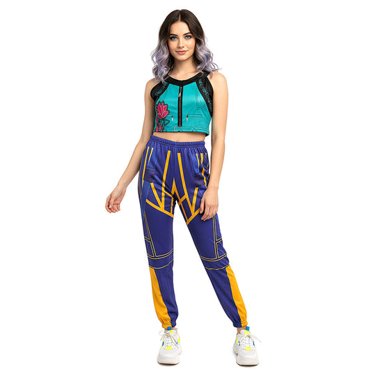 Disfraz de Guerrera K-Pop Zoey Huntrix para mujer