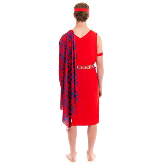 Disfraz de Guerrero Tribu Masai para hombre