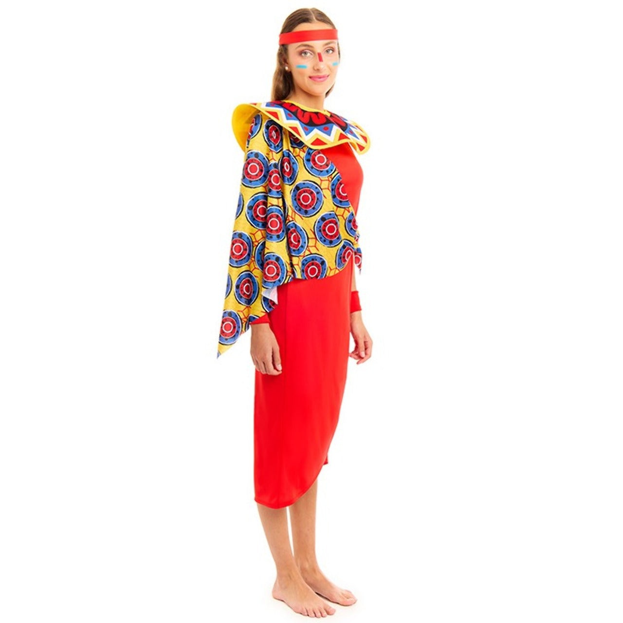 Disfraz de Guerrera Tribu Masai para mujer