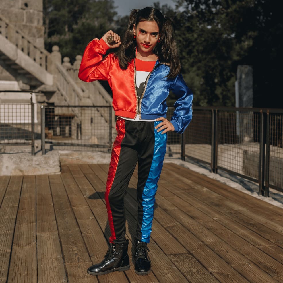 Disfraz Harley Quinn niña