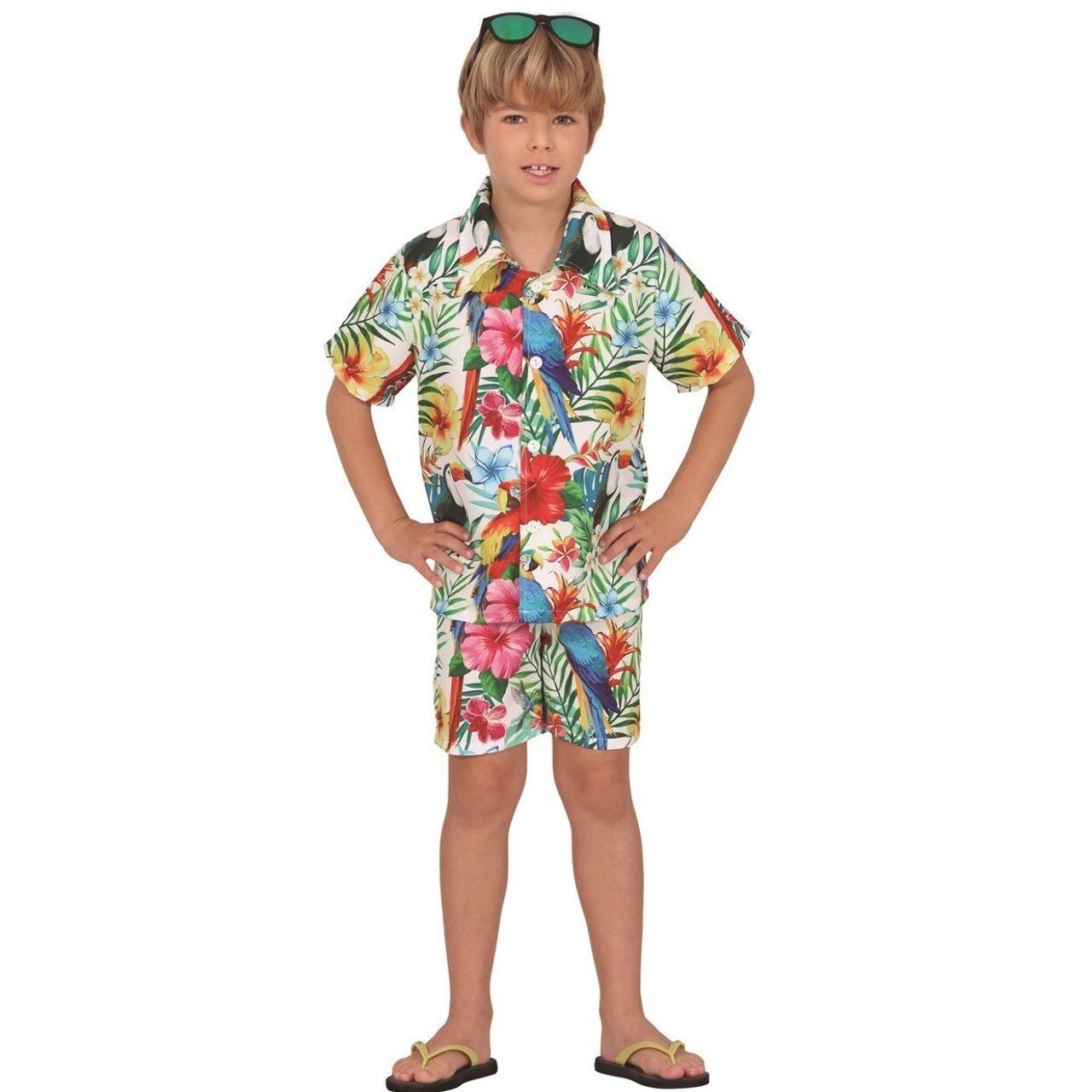 Disfraz Hawaiano Tropical para niño