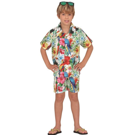 Disfraz Hawaiano Tropical para niño