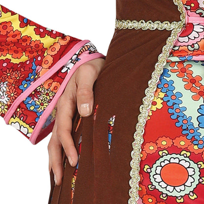 Disfraz de Hippie Aurora para mujer
