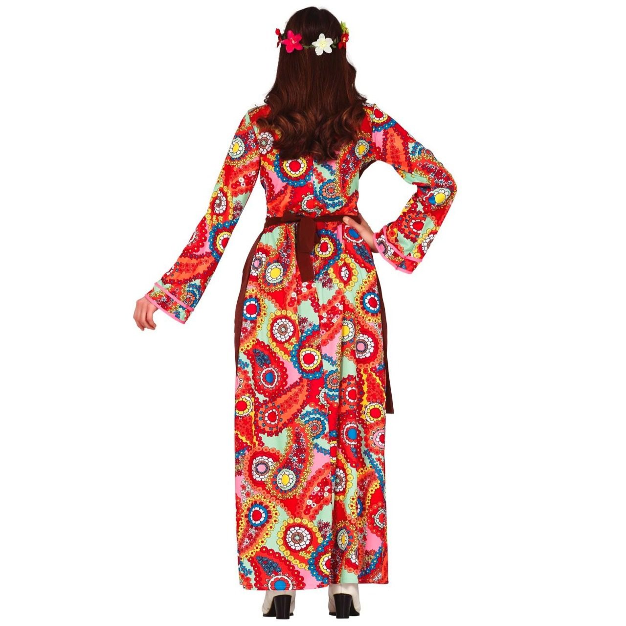 Disfraz de Hippie Aurora para mujer