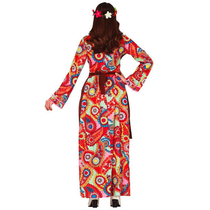 Disfraz de Hippie Aurora para mujer