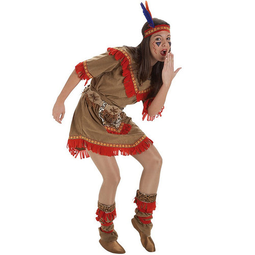 Disfraz de India Comanche para mujer adulta
