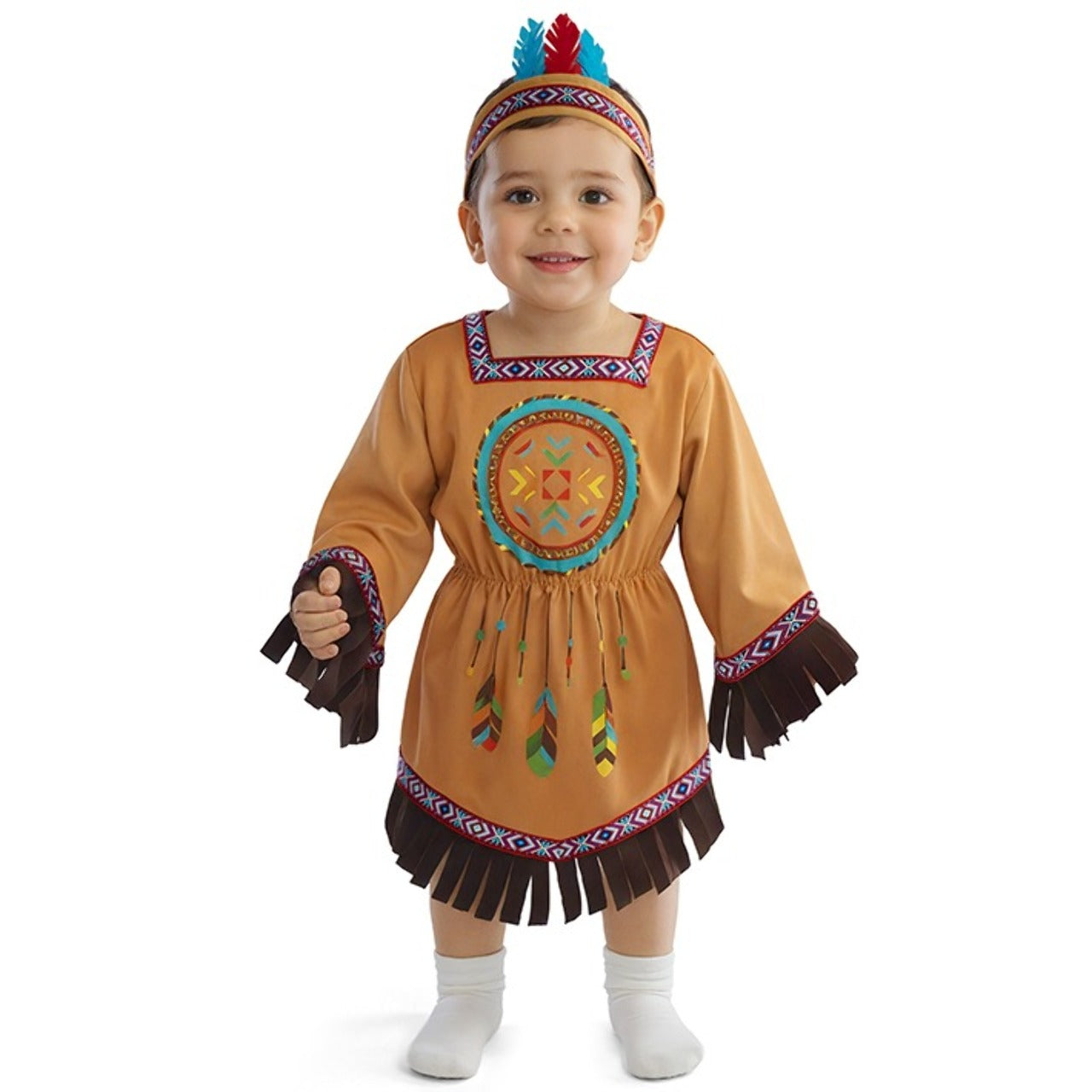 Disfraz de India Nativa para bebé