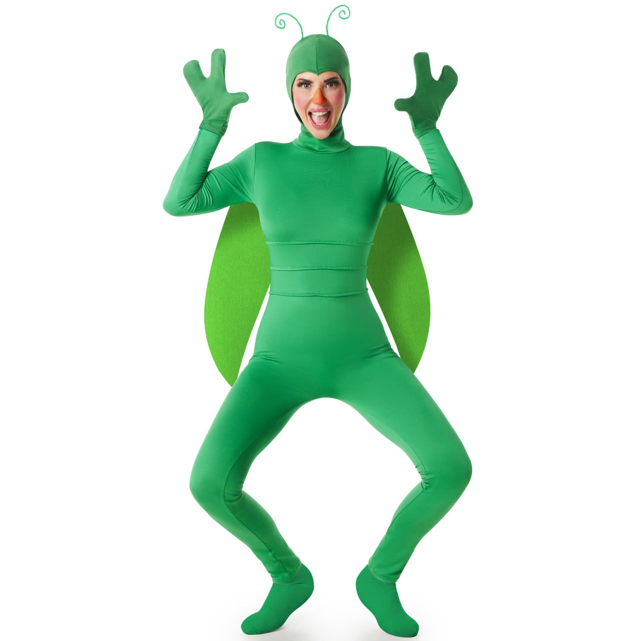 Disfraz de Insecto Verde para mujer