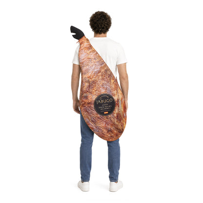Disfraz de Jamón Pata Negra Eco para adulto